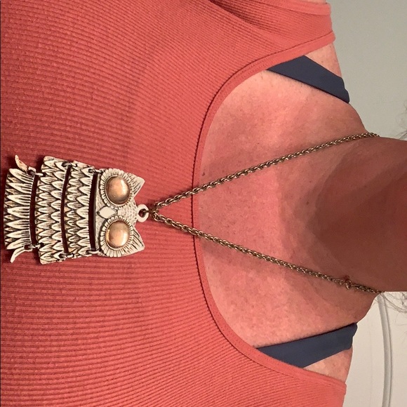 Vintage Owl 🦉 Necklace - Picture 3 of 3